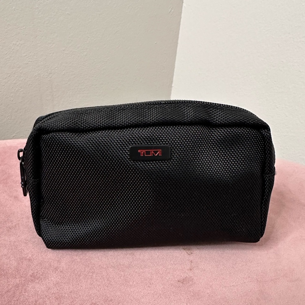 TUMI Black Toiletries Travel Bag